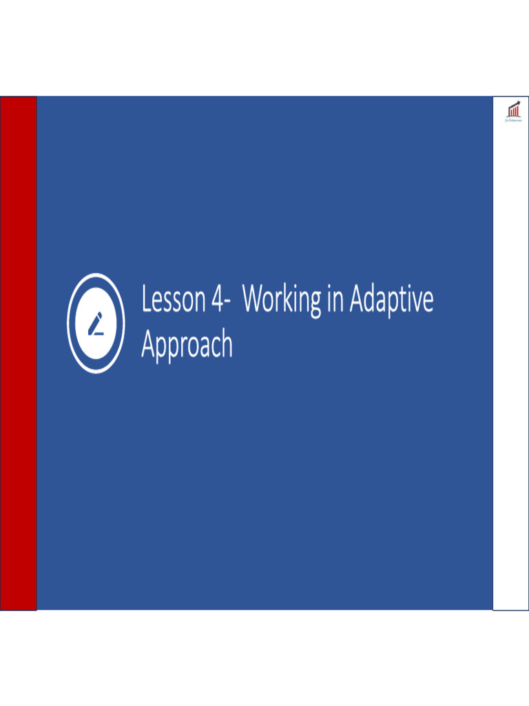 Adaptive Project Management Strategies | PDF | Scrum (Software ...