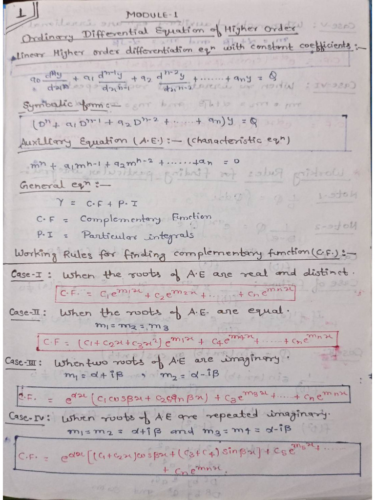 Math - s-II Formula | PDF