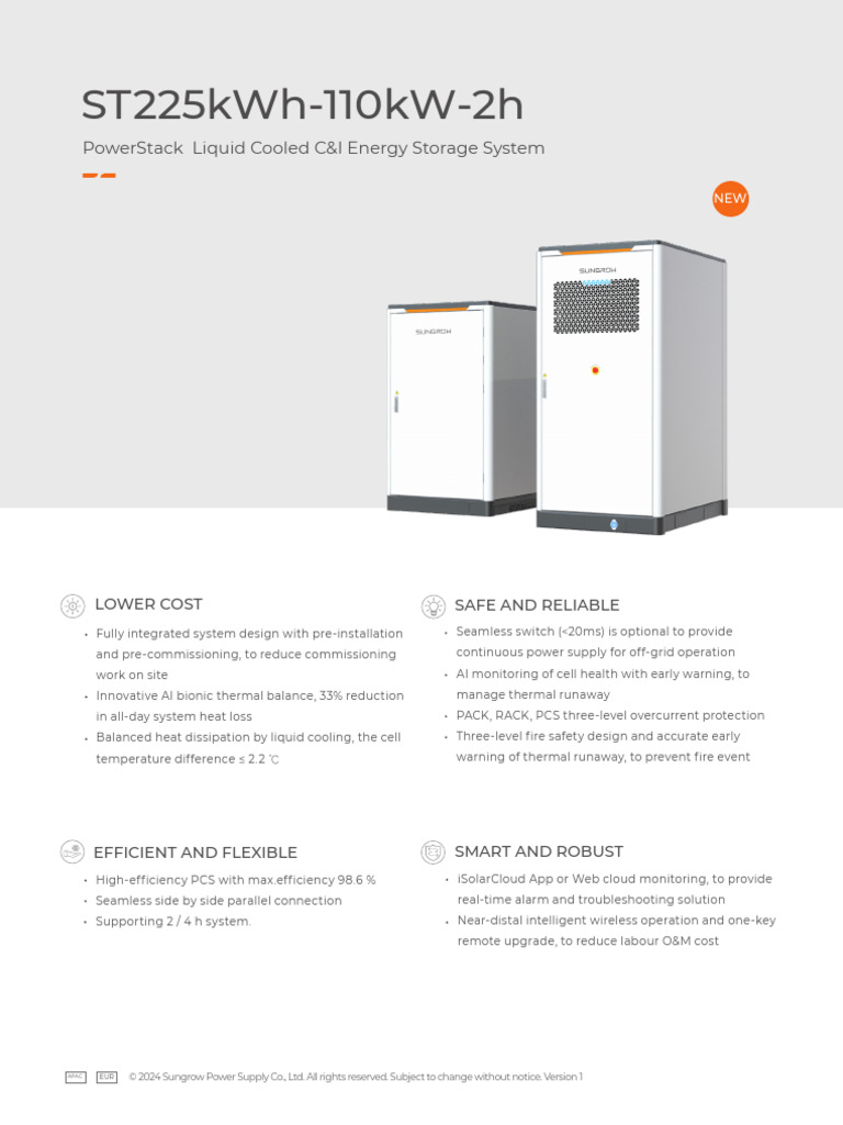 Advanced Liquid Cooled Energy Storage System | PDF | Transformer ...