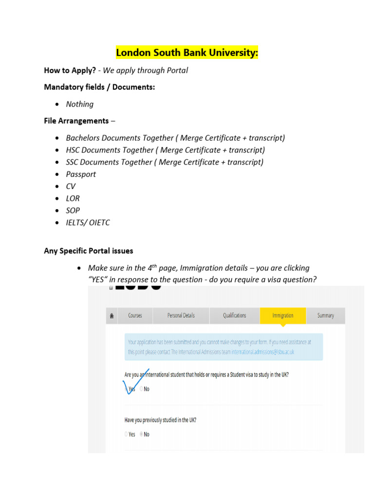 UK University Application Guidelines | PDF | Credential