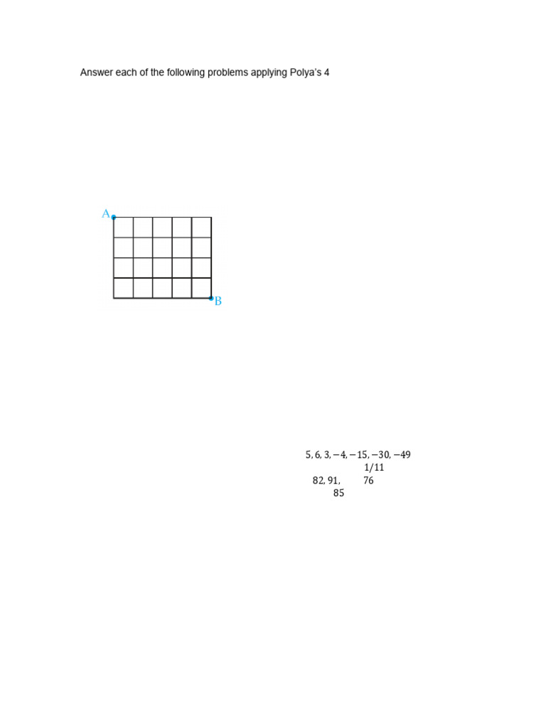 Polya's Problem-Solving Steps Explained | PDF