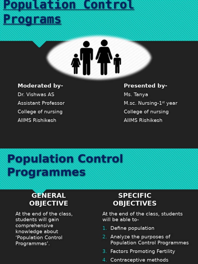 Understanding India's Population Control Programs | PDF | Family ...
