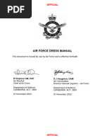 AAFC Dress Manual Overview | PDF | Clothing | Sweater