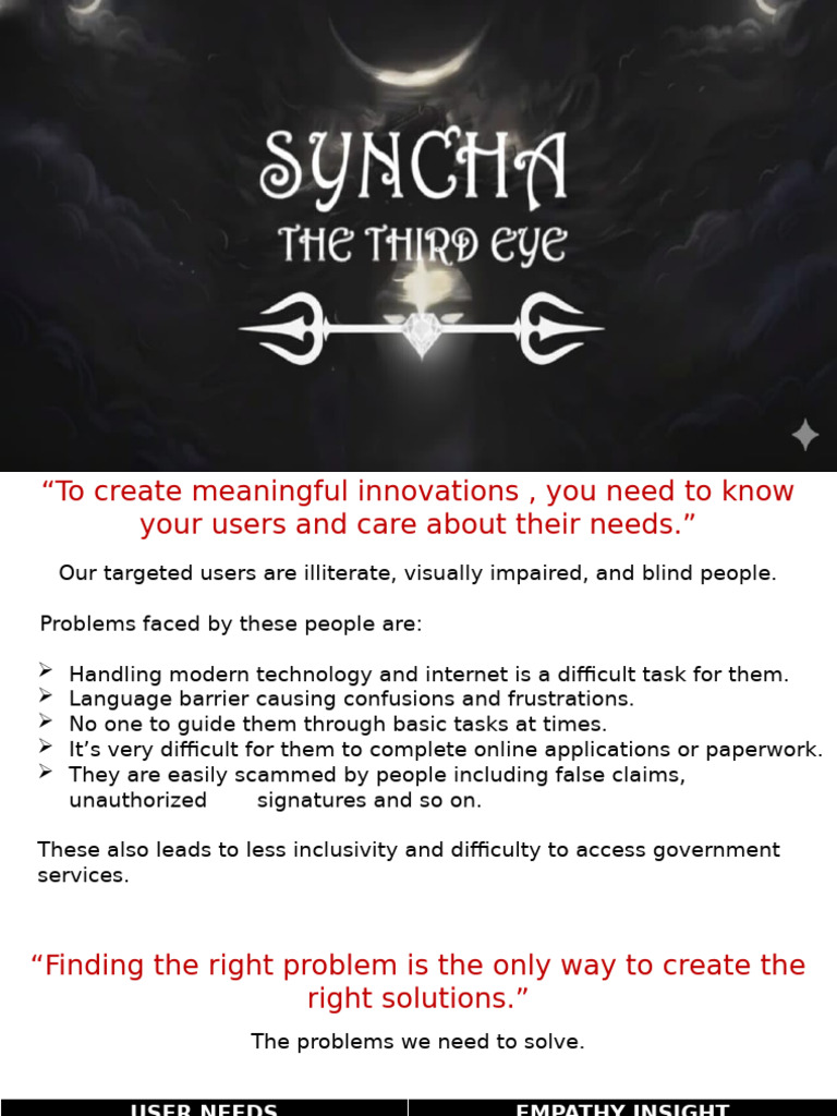 Syncha The Third Eye | PDF | Digital Signal Processing | Computing
