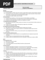 Escala IMS Fisioterapia | PDF