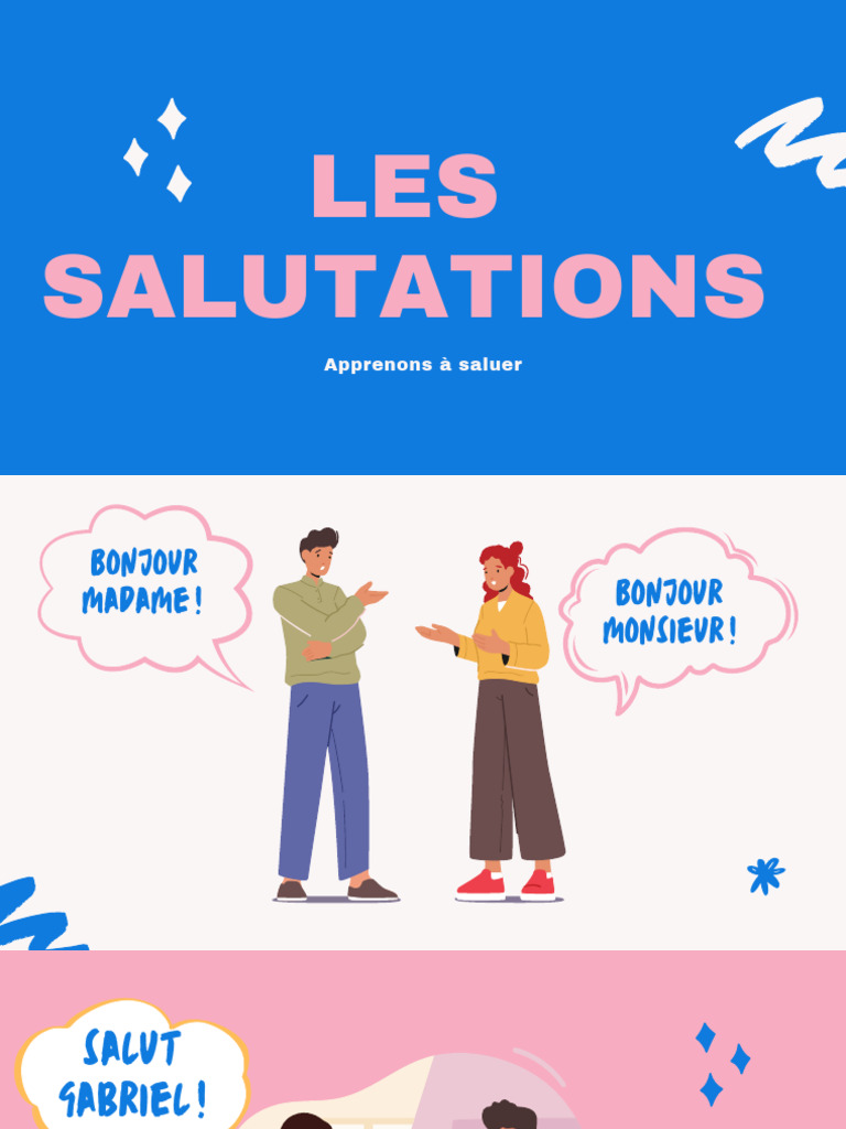 Guide des Salutations en Français | PDF