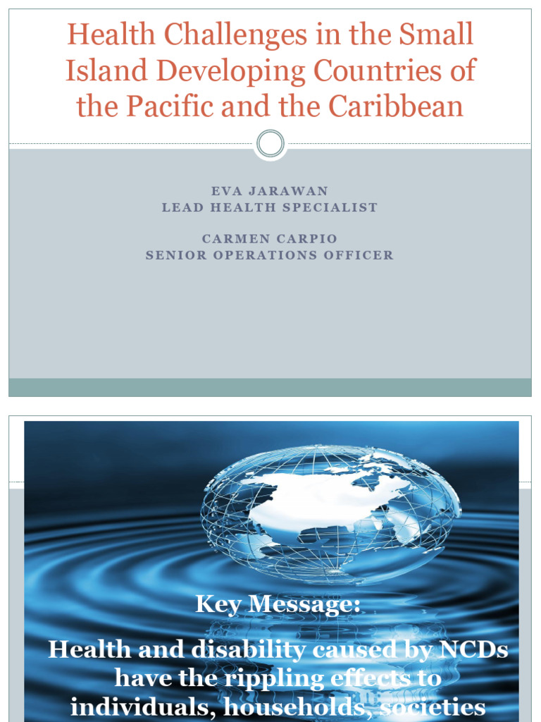 Health Challenges in SIDS of Pacific and Caribbean | PDF | Non ...