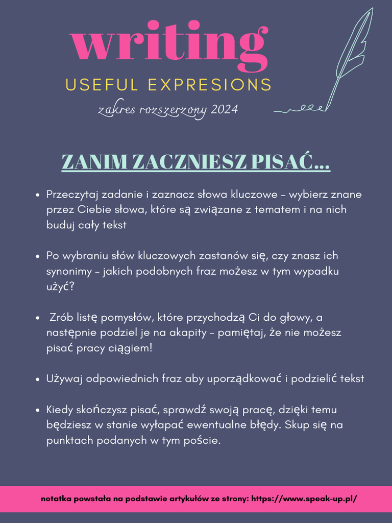 Writing Useful Expresions | PDF