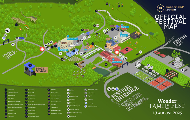 Festival Map and Venue Guide 2025 | PDF