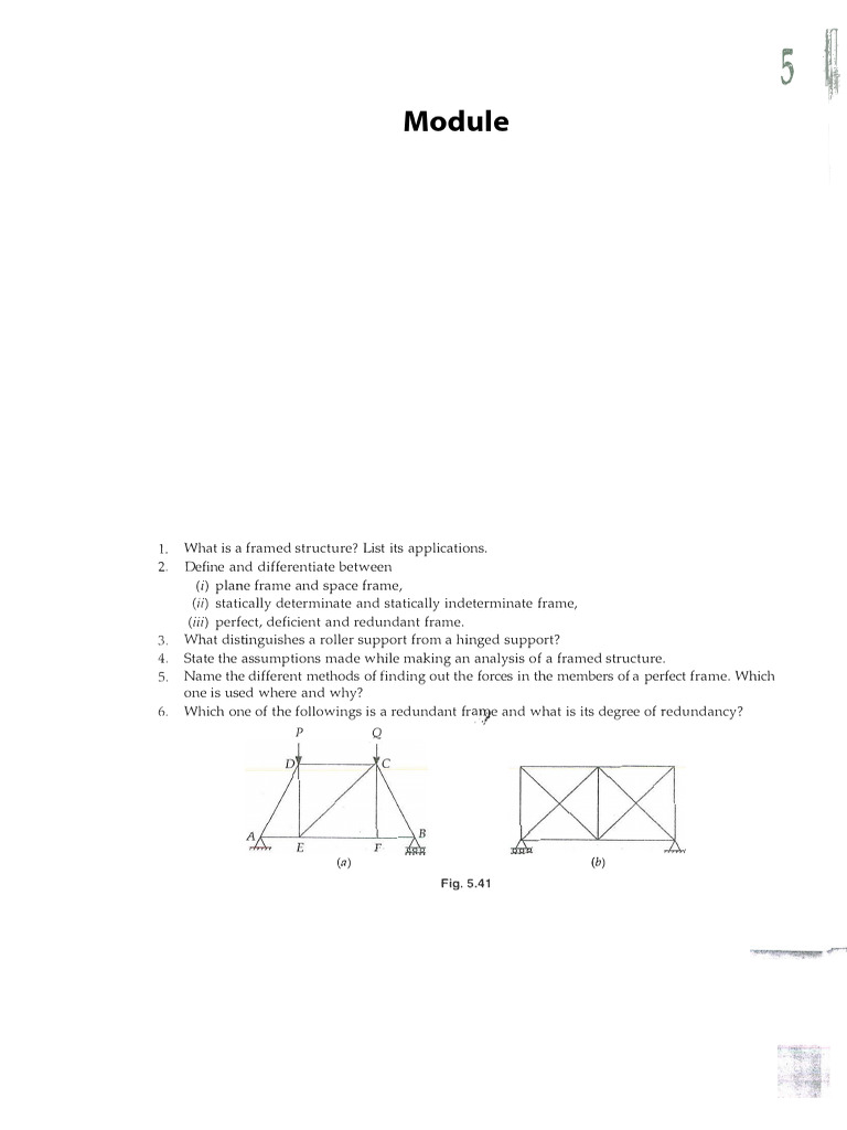Assignment Module 4 Pdf Truss Force
