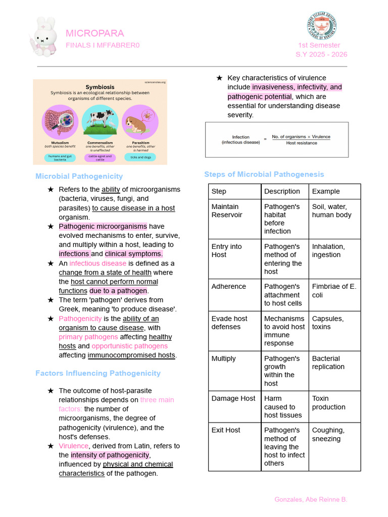 Microbial Infection and Pathogenesis | PDF | Pathogen | Infection