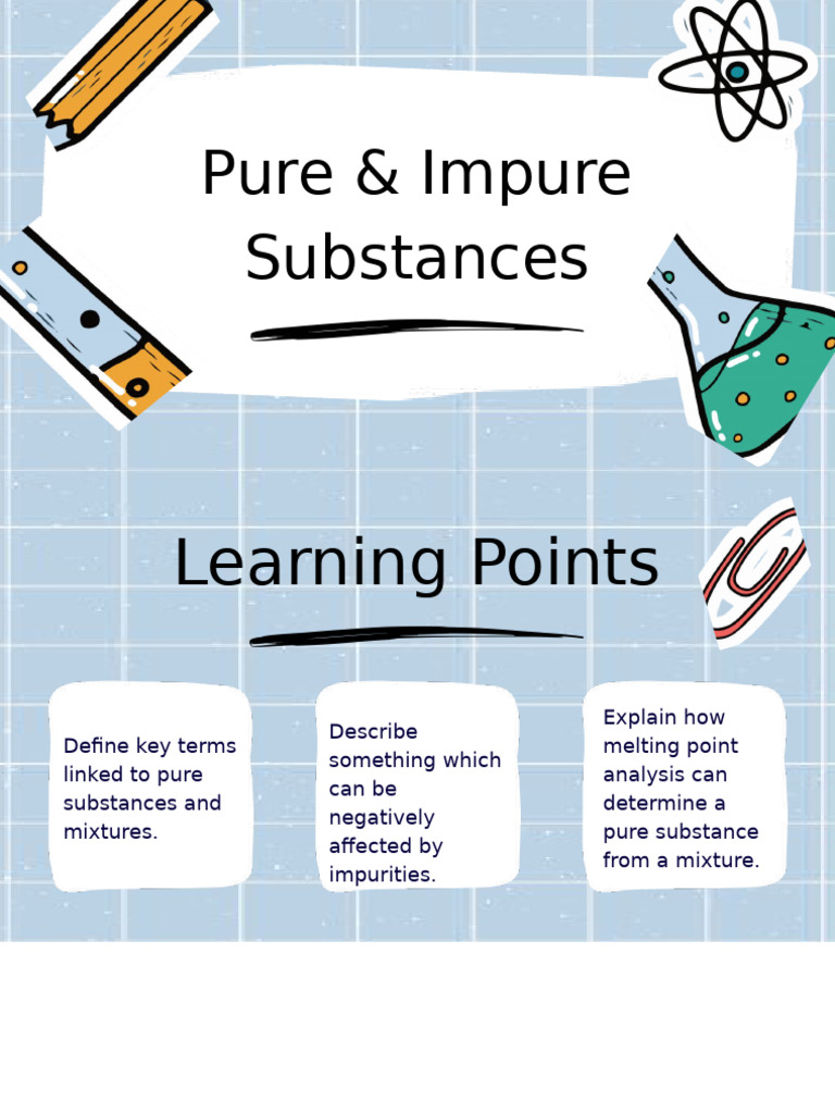 Pure vs. Impure Substances Explained | PDF