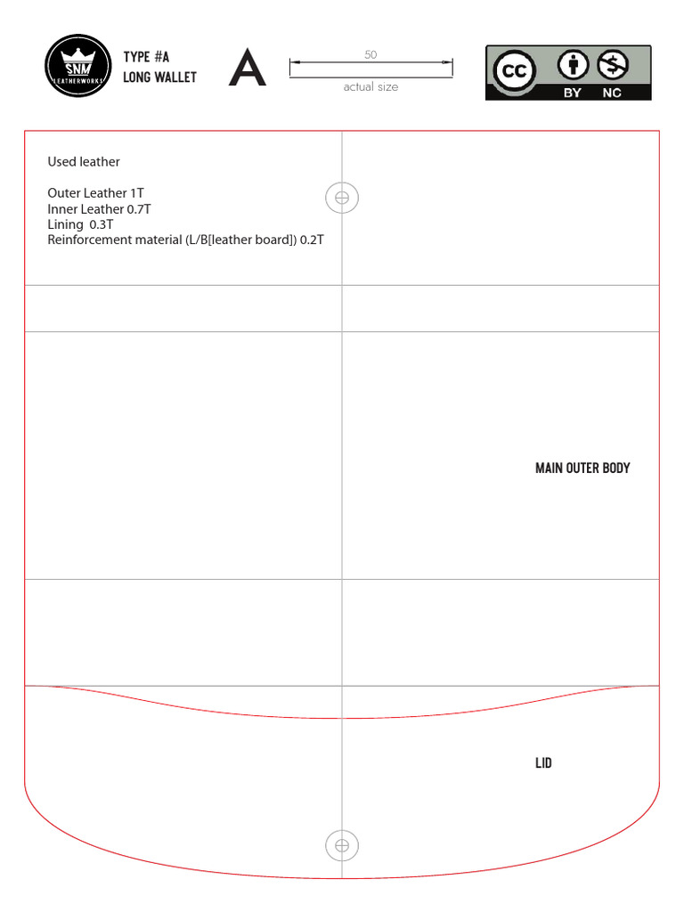 Long Wallet Specifications and Materials | PDF