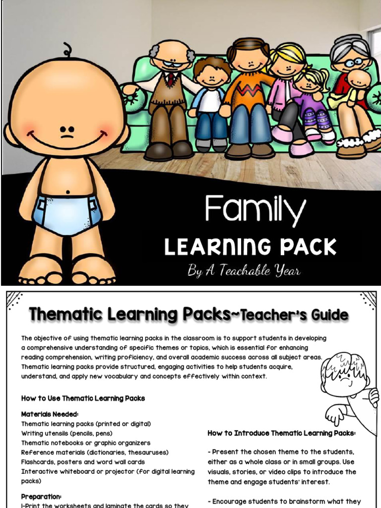 Thematic Learning Packs Guide | PDF | Learning | Cognitive Science