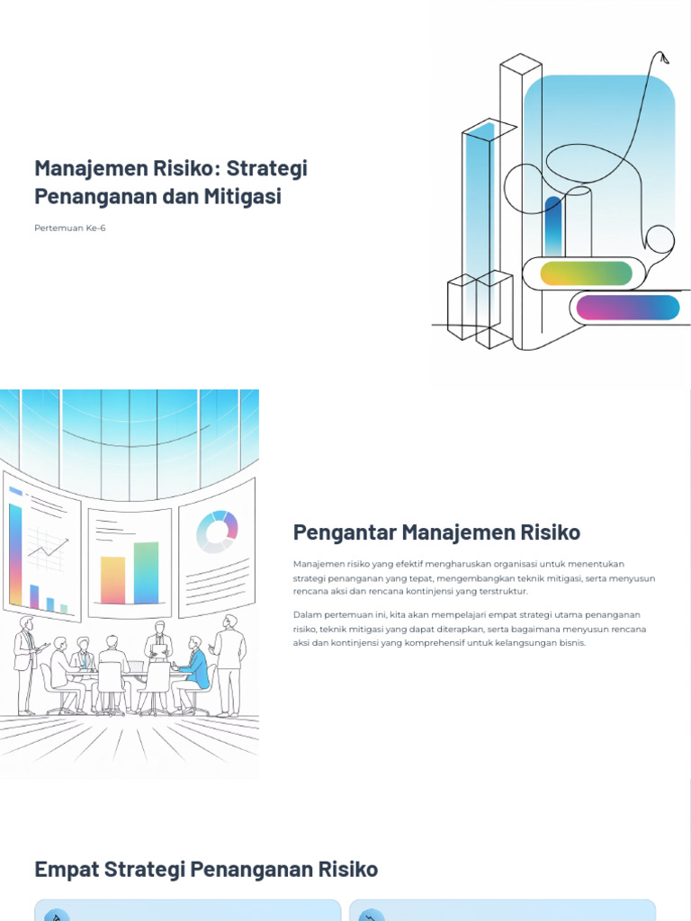 Strategi Manajemen Risiko Efektif | PDF