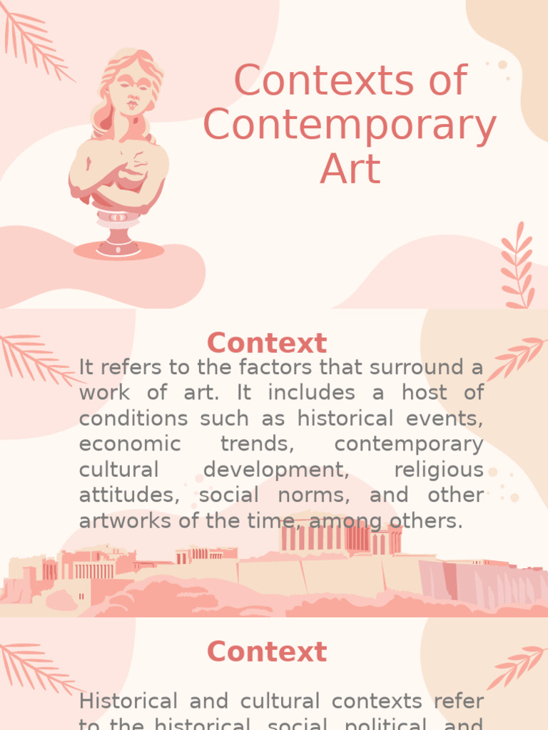 Context of Art | PDF | Psychology | Liberal Arts Education