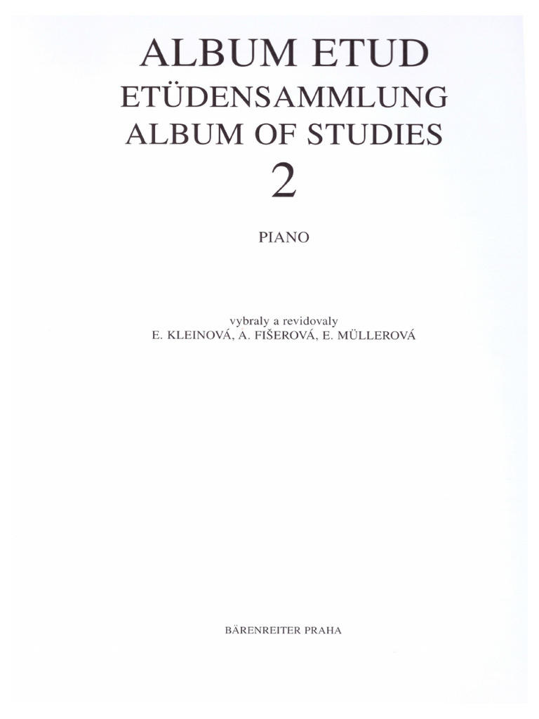 Album Etud II | PDF