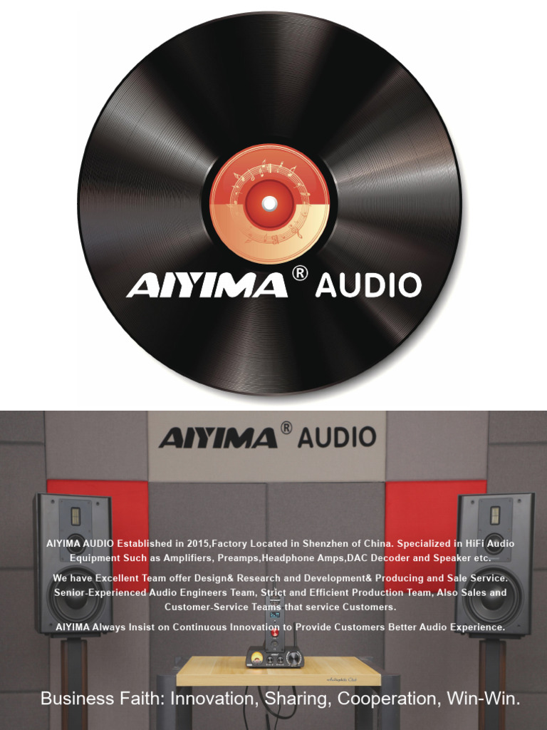 AIYIMA HiFi Audio Equipment Overview | PDF | Amplifier | Loudspeaker