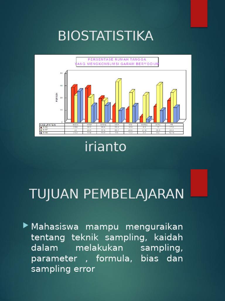 Populasi - Sample - Untuk Contoh Diagnosis Pasien | PDF