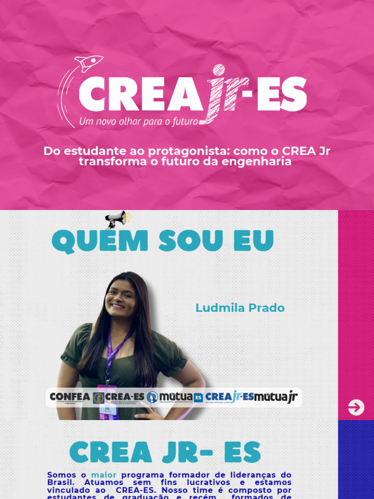 CREA Jr: Transformando Estudantes em Líderes | PDF | Engenharia | Inovação