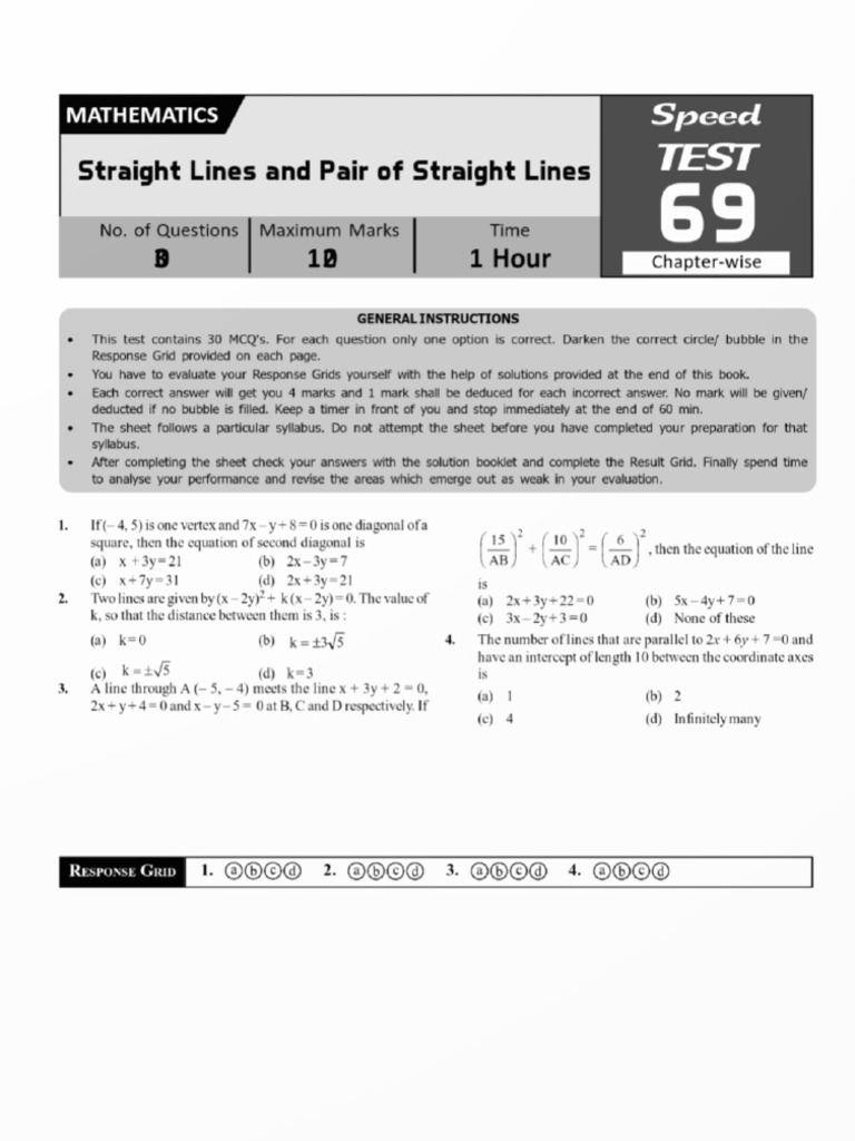 Straight Line | PDF