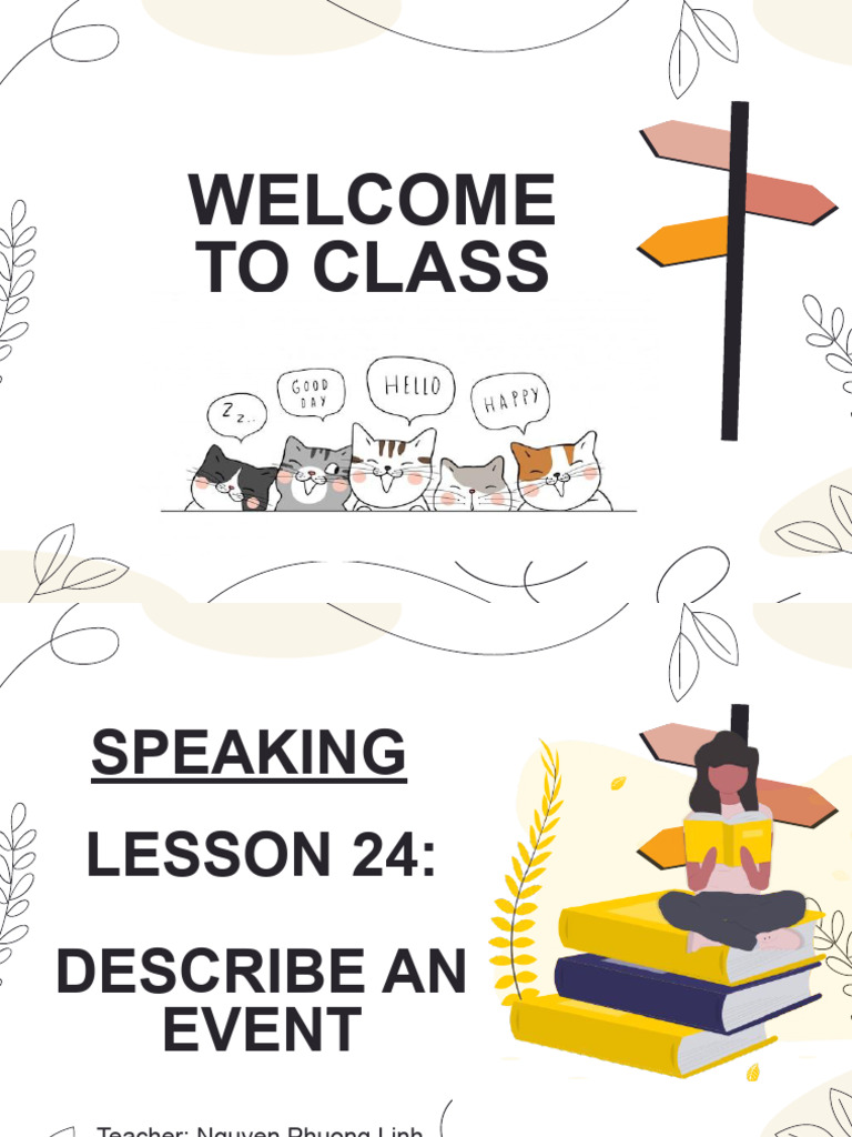 Lesson 24 - Speaking - Describe An Event | PDF