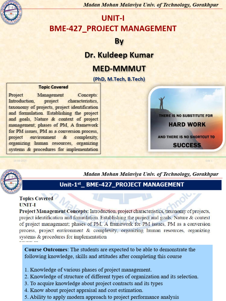 Project Management Concepts and Phases | PDF | Project Management ...