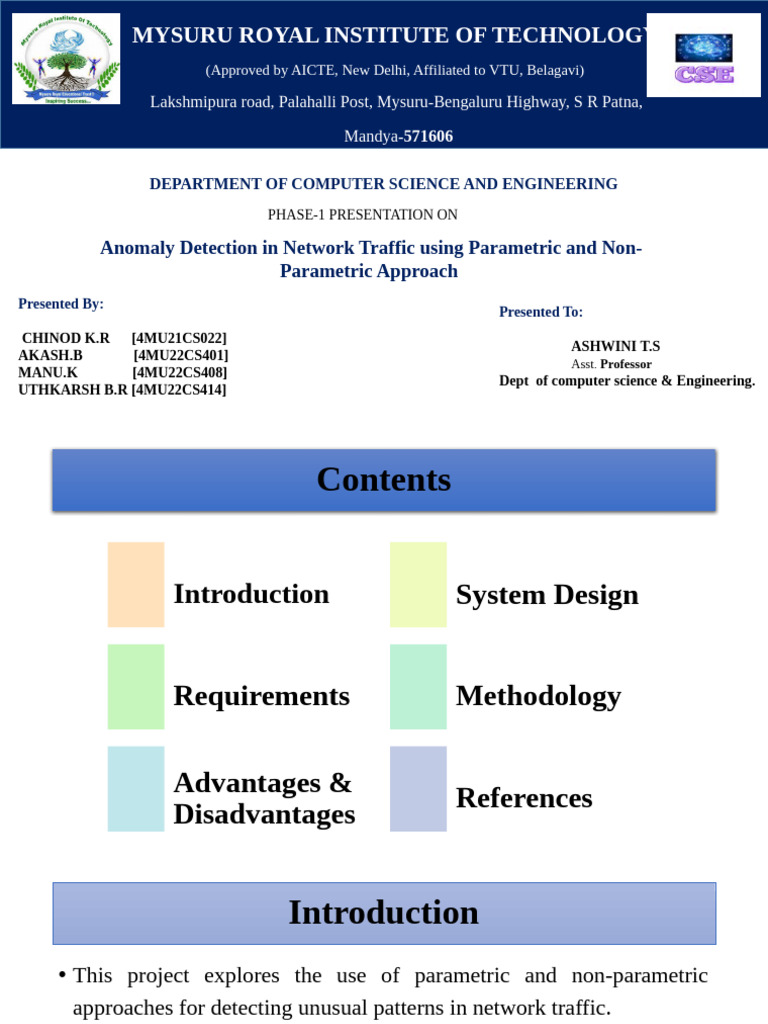 Akash PPT | PDF | Nonparametric Statistics | Information Technology