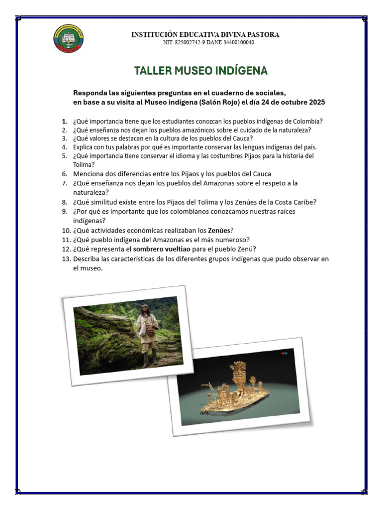 Importancia de los Pueblos Indígenas en Colombia | PDF