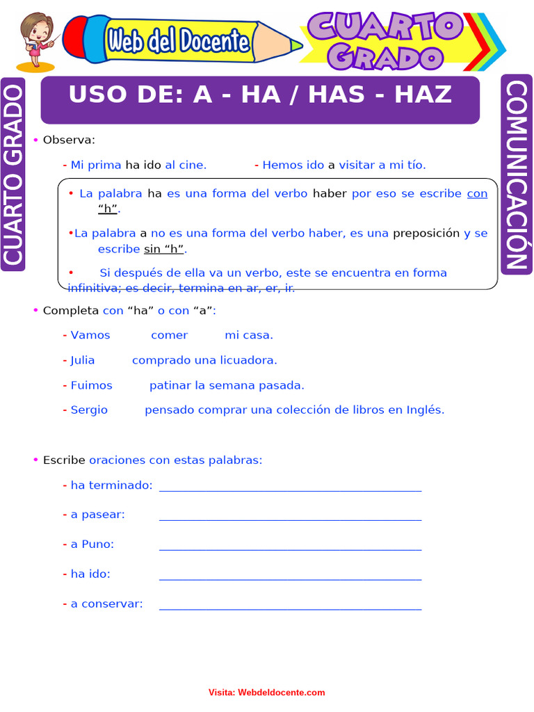 Uso correcto de 