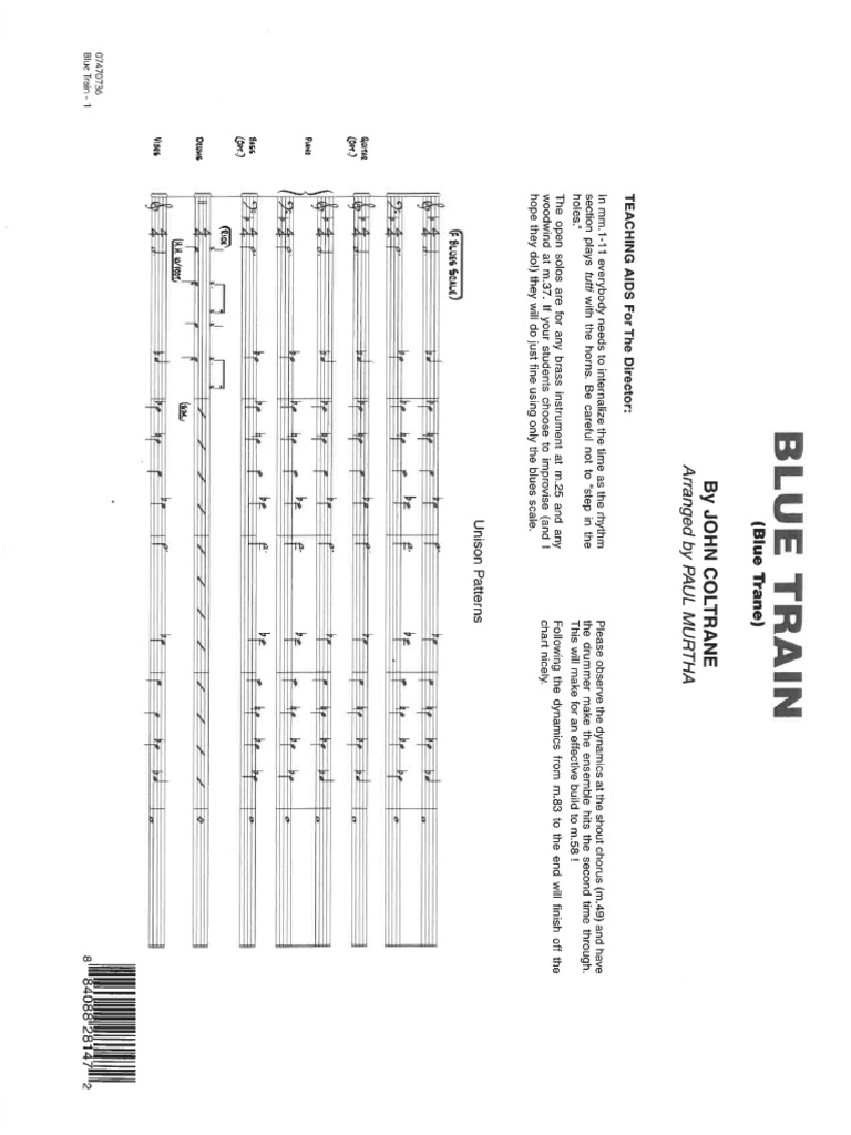 Blue Train | PDF