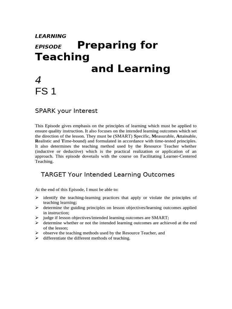 Principles of Effective Teaching Methods | PDF | Learning | Teachers