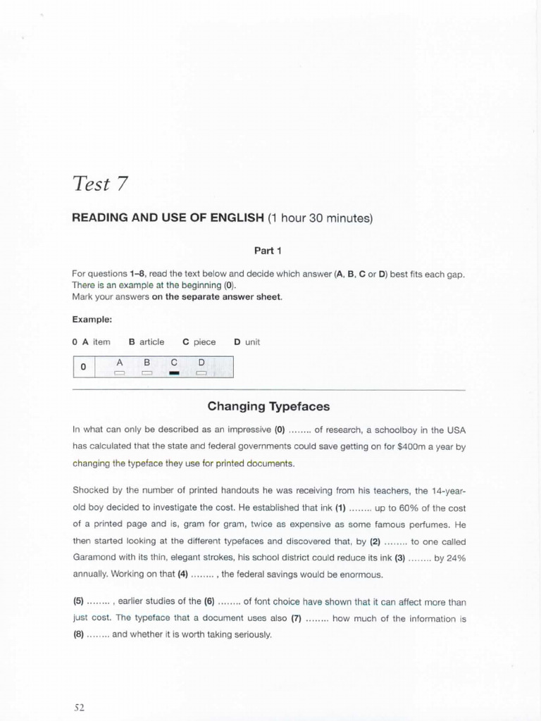 Cae Vol 2 Tests 7 & 8 | PDF