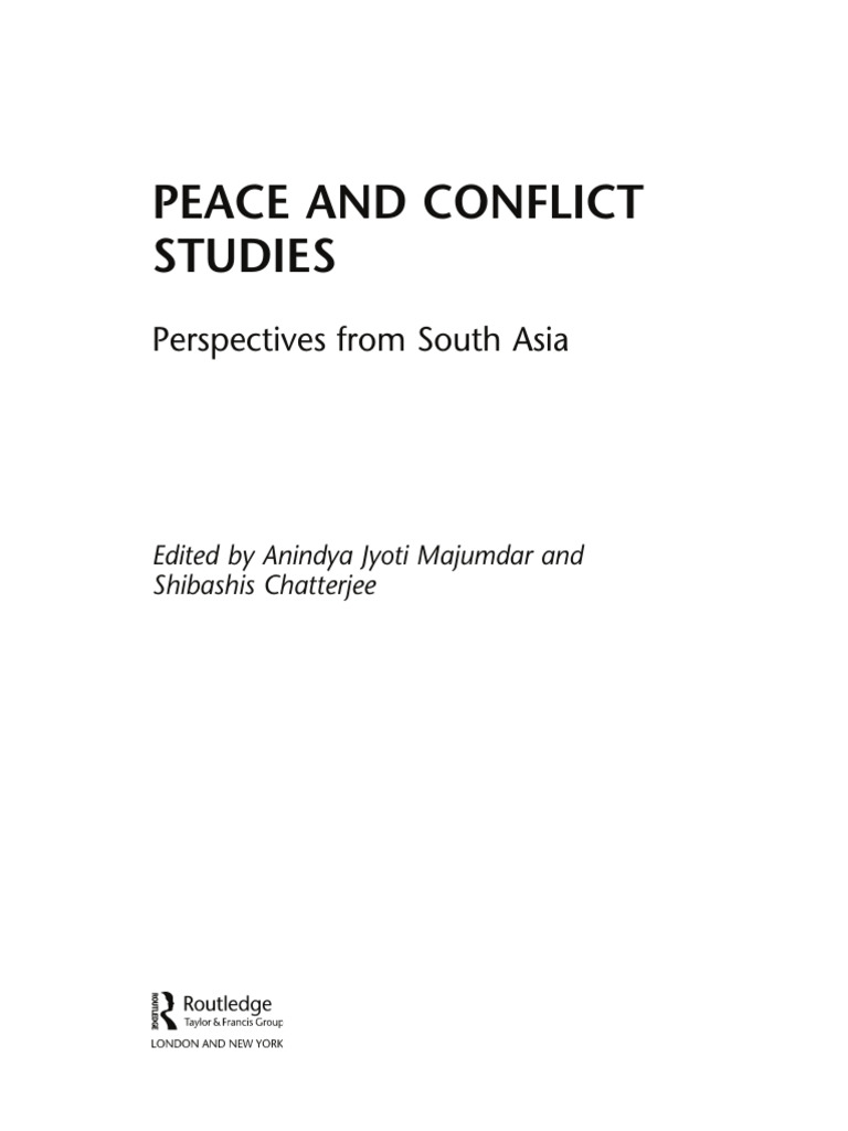 South Asia Peace and Conflict Studies | PDF | Peace | Violence