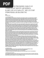 Download Pengaruh Promosi Jabatan Terhadap Motivasi Kerja Karyawan Pada Pt by Xeli Feii SN95510699 doc pdf