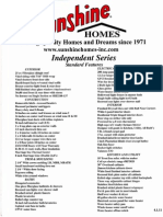 Independence Series Specifications