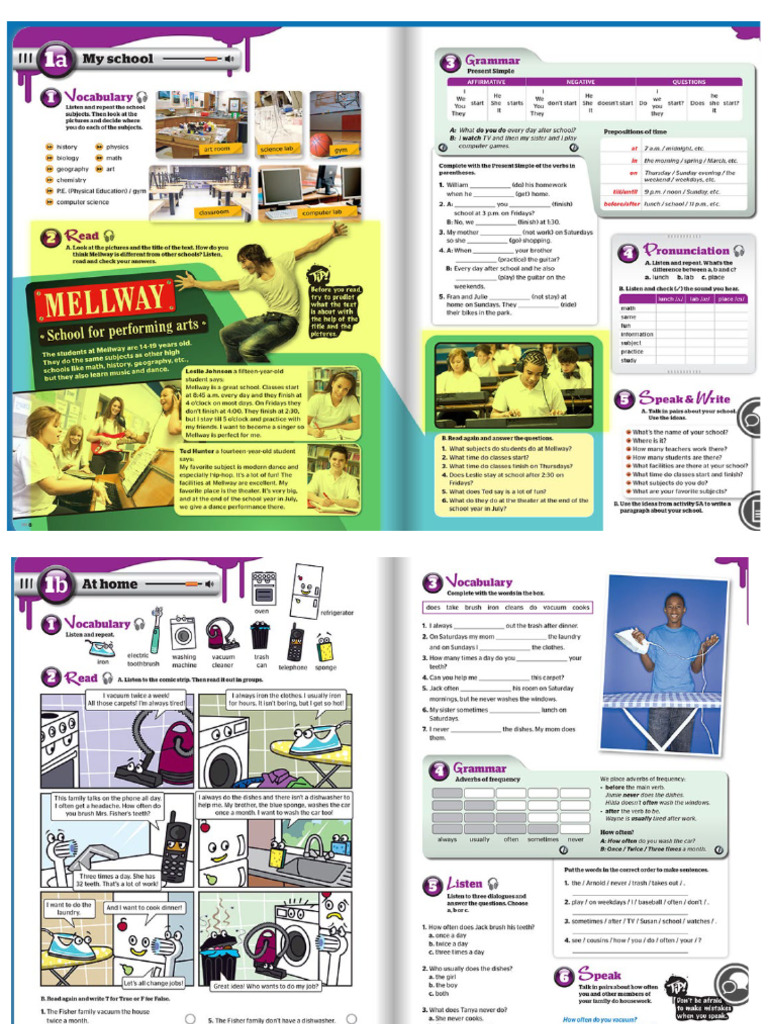 1 Unit 1 Class Book | PDF