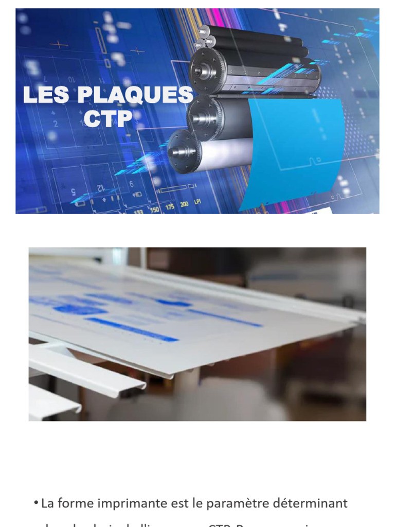 Types et critères des plaques CTP | PDF | Chimie | Impression
