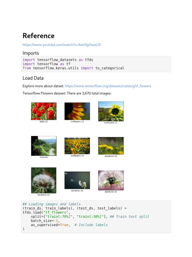 Assign 6 Transfer Learning With VGG16 For Flower Classification | PDF ...