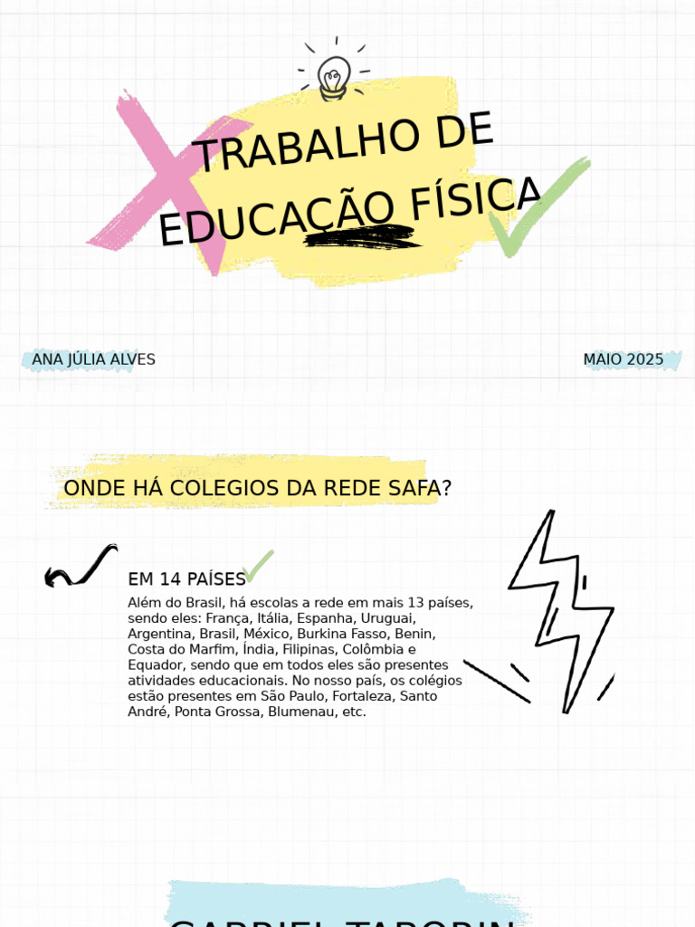 Trabalho de Educação Física - Ana Júlia Alves - 9 Ano B | PDF | Esportes