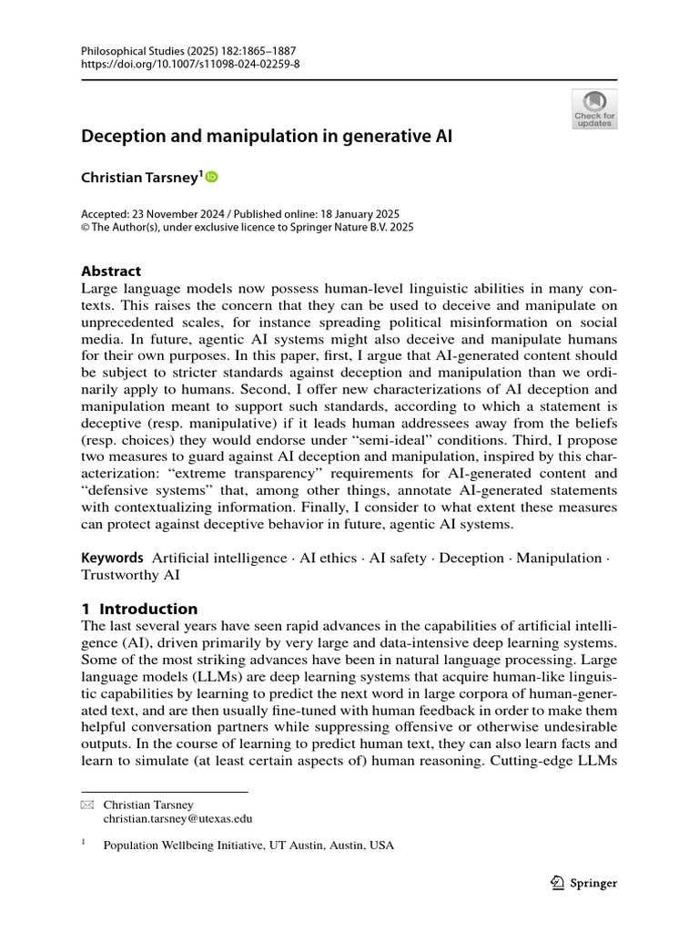 Research Paper | PDF | Artificial Intelligence | Intelligence (AI ...