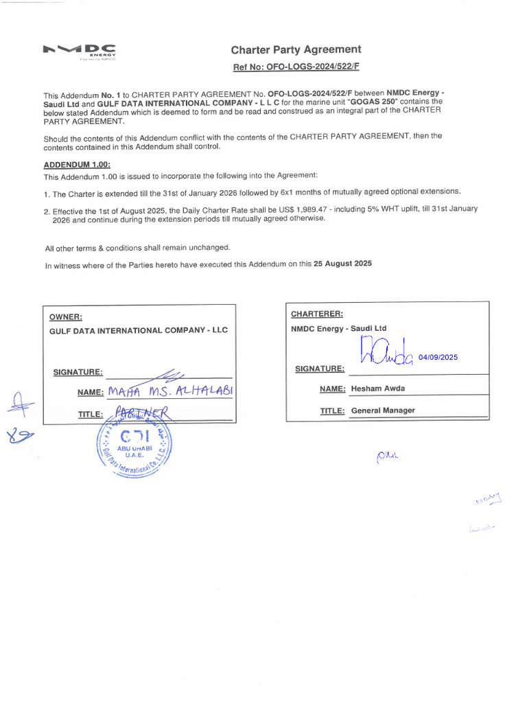 CPA F Addendum 1 S | PDF