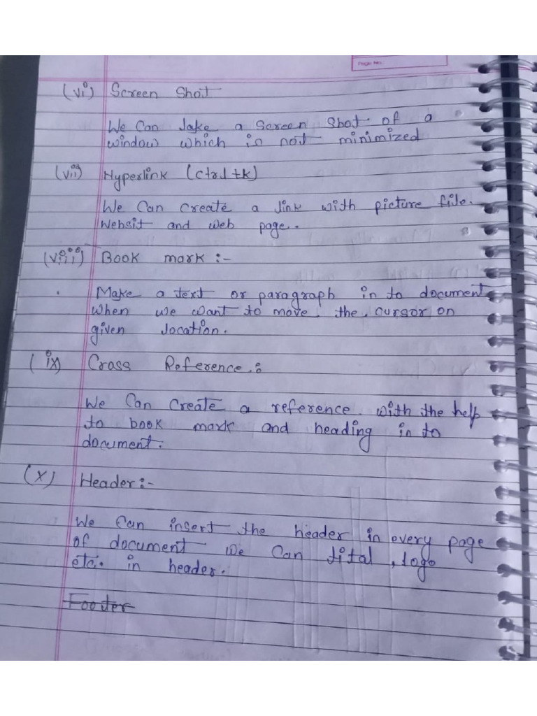 MS Word Notes | PDF