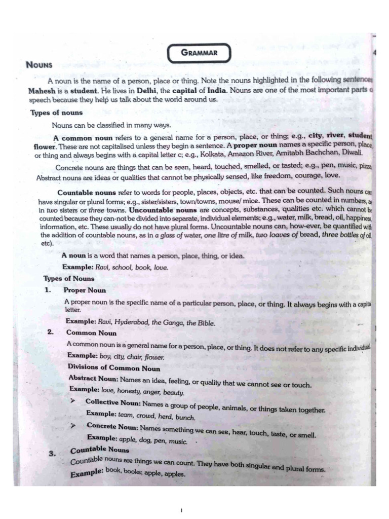 Unit 1 Grammar | PDF