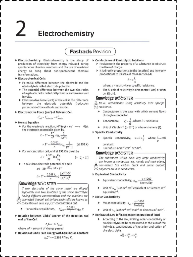 Electrochemistry 4 | PDF