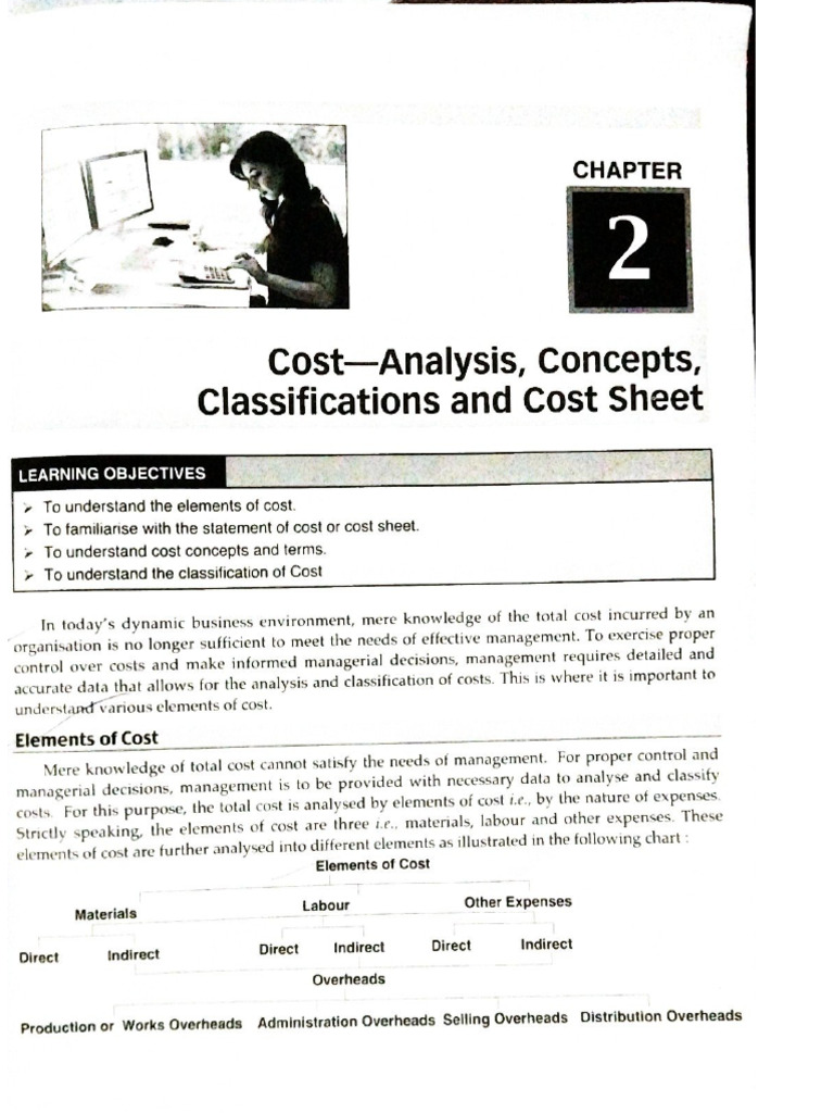 Cost Accounting Chapter - 2 | PDF