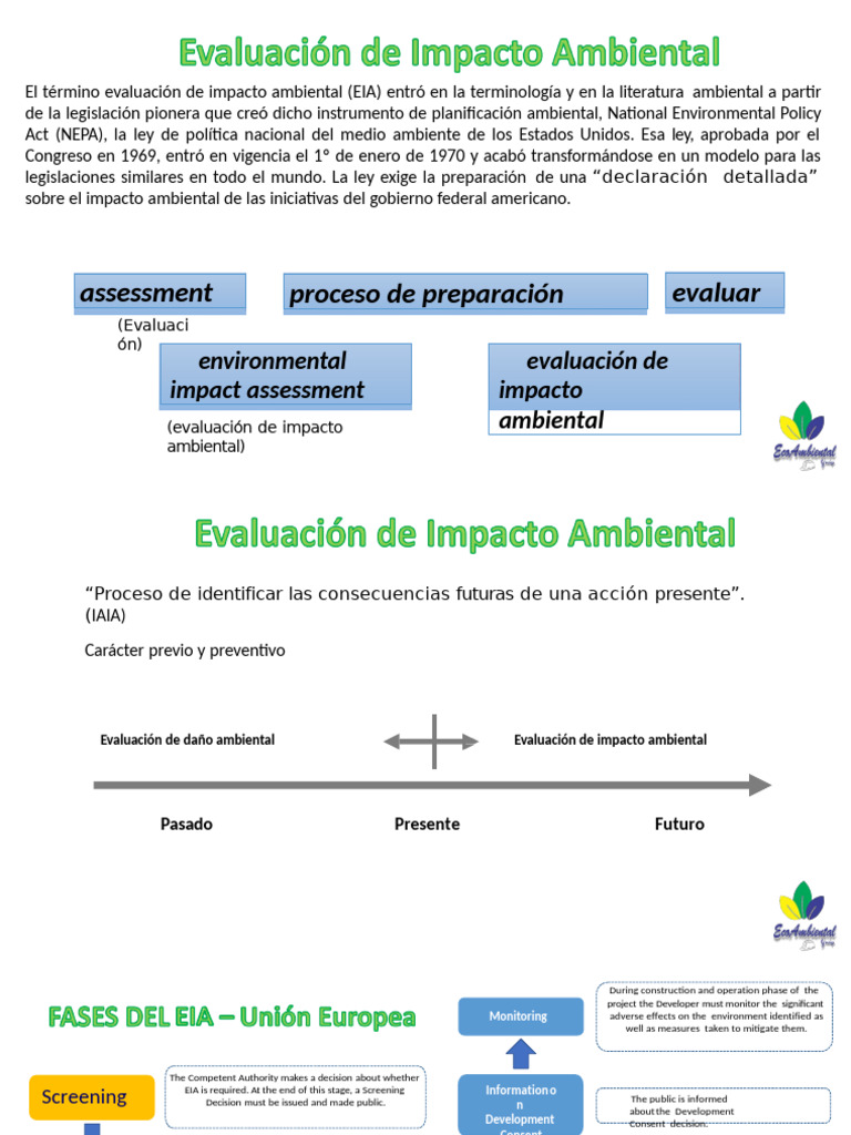 Guía sobre Evaluación de Impacto Ambiental | PDF | Evaluación de ...