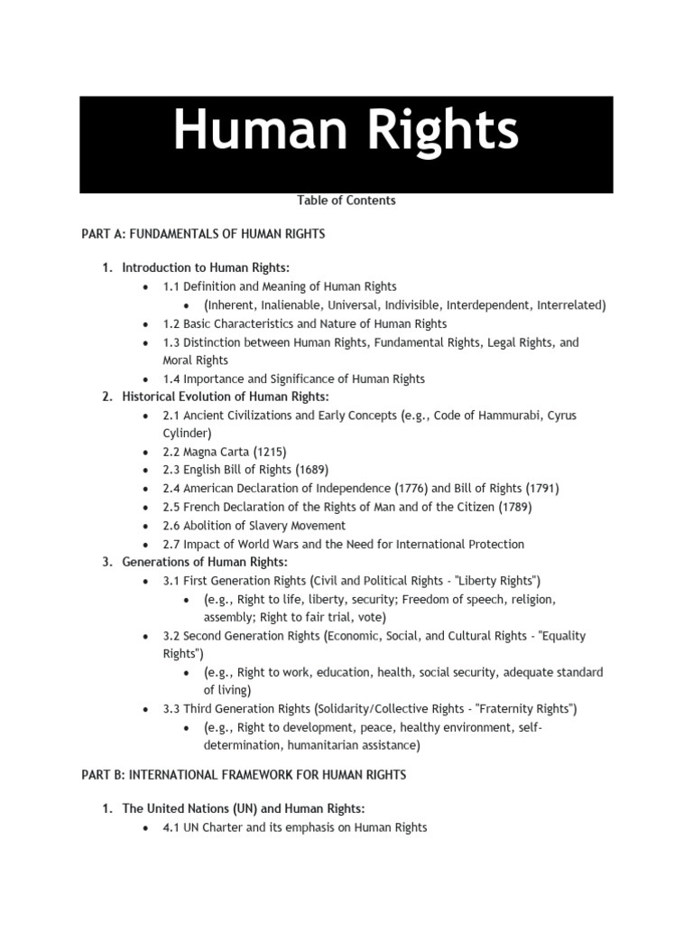 Human Rights | PDF | Human Rights | International Criminal Court