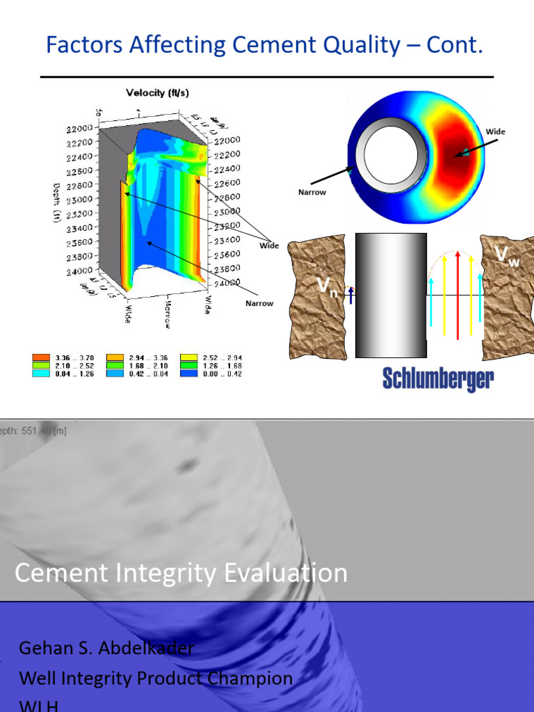 Factors Influencing Cement Quality | PDF | Casing (Borehole) | Oil Well