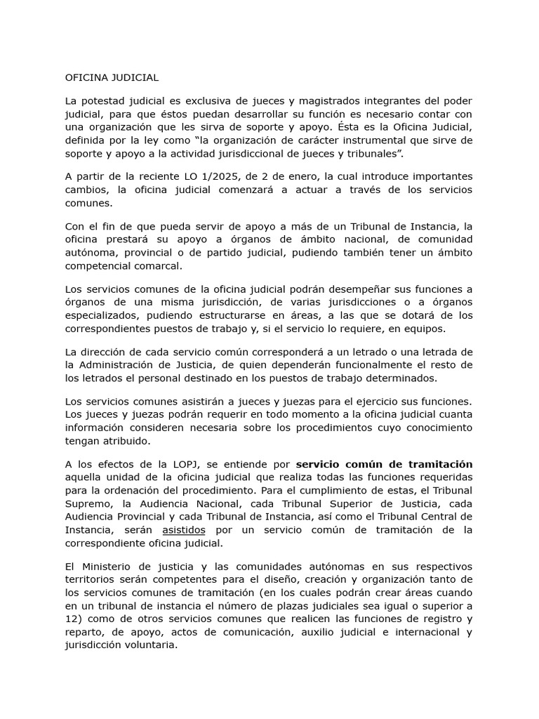 Of Judicial | PDF | Judicaturas | Separación de poderes